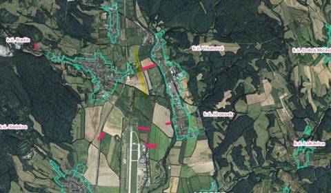 Pozemky na predaj  Badín, okres Banská Bystrica 