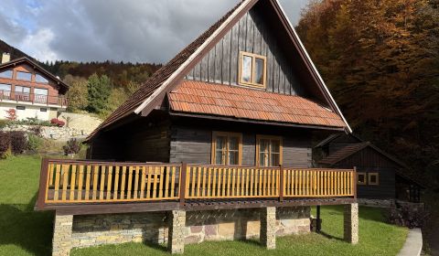 Jedinečná drevenica v Terchovej pokoj a príroda na dosah