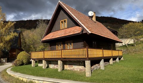Jedinečná drevenica v Terchovej: Pokoj a príroda na dosah