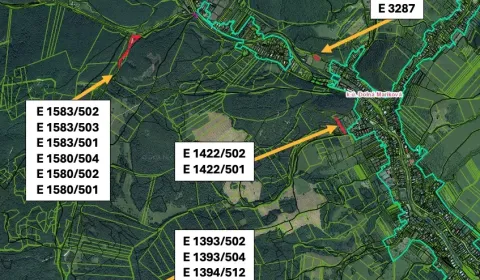 Dolná Mariková – 10.126 m2 Orná pôda a lesy