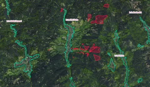 Dlhé Pole – 78.350 m2 LESY a ORNÁ PÔDA