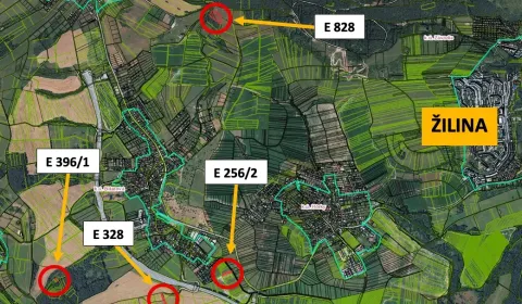 Bitarová – 2.800 m2 ORNÁ PÔDA pri Žiline