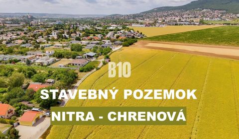 Stavebný pozemok v novej štvrti – Nitra, Chrenová