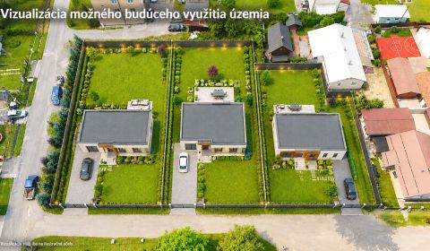 3 STAVEBNÉ POZEMKY V DÚBRAVE | NOVÉ PARCELY cca 860 m² | 