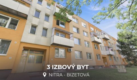 3 IZBOVÝ BYT | NITRA | KLOKOČINA | BIZETOVÁ