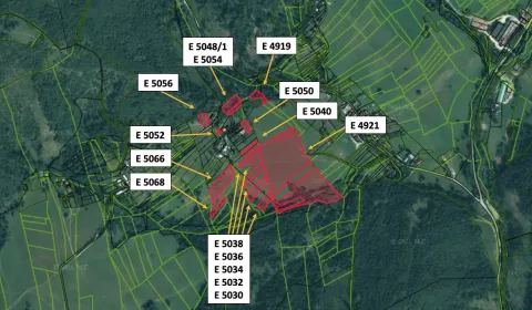 Nová Bystrica – 900 m2 ORNÁ PÔDA pri intraviláne obce