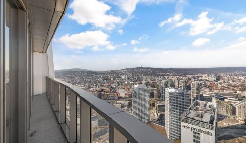 EUROVEA TOWER - Penthouse 4-izbový s výhľadom na downtown , 44.p