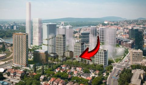 Vo výstavbe – V projekte Downtown Yards 2 izbový byt s garáž. státím