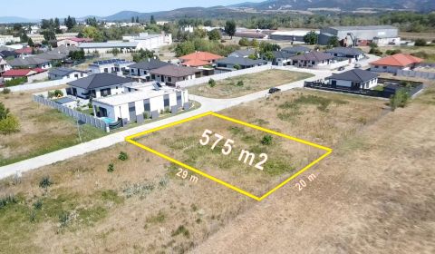 Stavebný pozemok 575 m2, Horná Streda