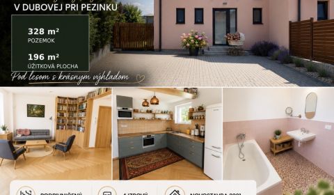 Nádherný 4izbový dom Novostavba v obci Dubová 196m2 - pivnica