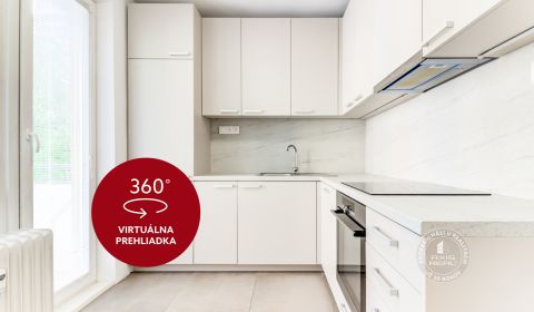 Moderný 2,5i byt s lodžiou a balkónom pri Račianskom mýte