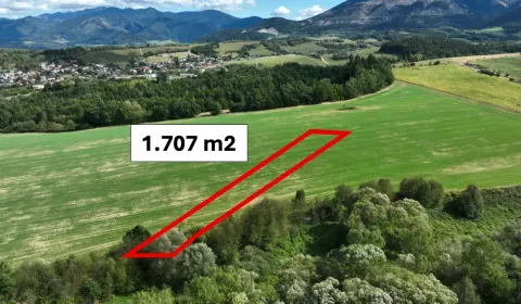 Trnové – 1.707 m2 POĽNOHOSPODÁRSKA pôda v podiele 1/1
