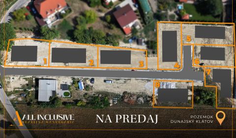 Na predaj stavebné pozemky, Dunajský Klátov