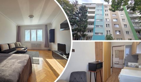 Priestranný a svetlý 1i byt (43 m²), Mesačná ul., Ružinov, Bratislava