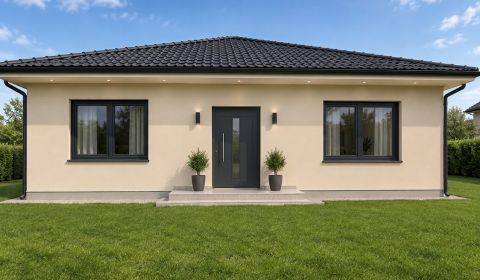 NOVOSTAVBA! Krásny 4 izbový rodinný dom BUNGALOV Svätý Peter