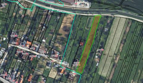 PREDAJ INVESTIČNÉHO POZEMKU V ŠENKVICIACH NA VÝSTAVBU RD - 2197 m2