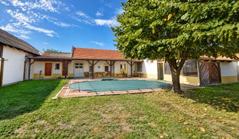 Predaj rodinný dom, sauna, bazén, 1 996 m2 pozemok, Feketeerdő