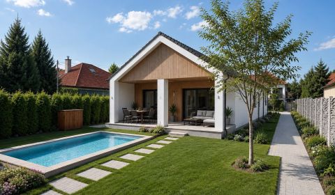 MODERNÝ 4-IZBOVÝ RODINNÝ DOM V ŠTÝLE BARNHOUSE – Veľká Mača 