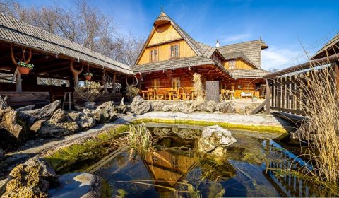 Požitavský dvor pri Topoľčiankach - Drevenica s dušou a obrovským pote