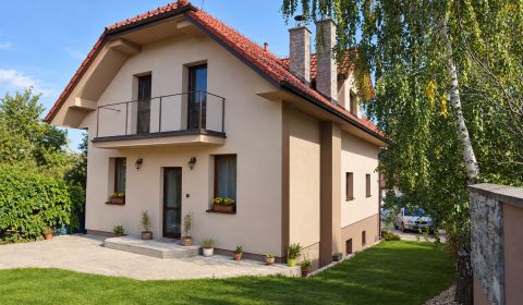 Novší rodinný dom s priestorom na podnikanie, Trenčianske Jastrabie