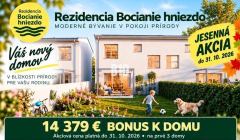 Moderný 4 izb. dom /do 15 min. od mesta Nitra /tep. čerpadlo v cene/