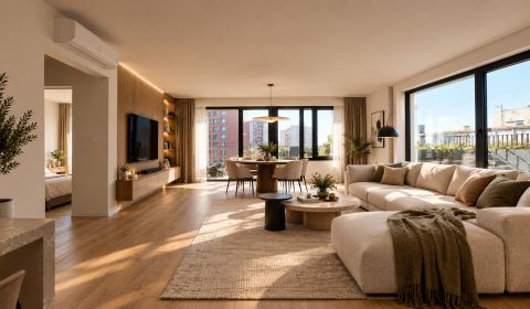 4 izbový penthouse 165m² | Greencorner | Bratislava-Nové mesto