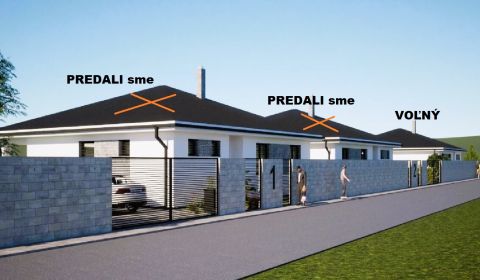 Murovaná Novostavba - DOM s pekným pozemkom 800m2