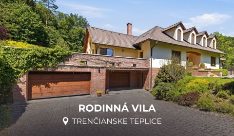 SÚKROMNÉ SÍDLO NA KONCI KÚPEĽNÉHO PARKU | 4 454 m² | TRENČ. TEPLICE