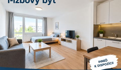 NA PRENÁJOM: Zariadený 1-izbový byt s balkónom – sídlisko Juh