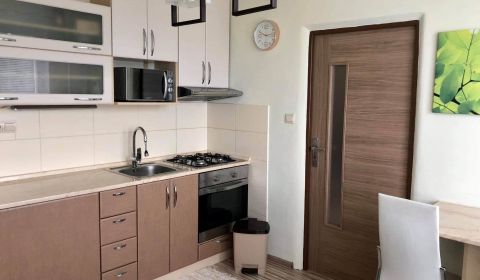 PRENÁJOM: 1-izbový byt s balkónom, 41 m2, komplet prerobený, THK   