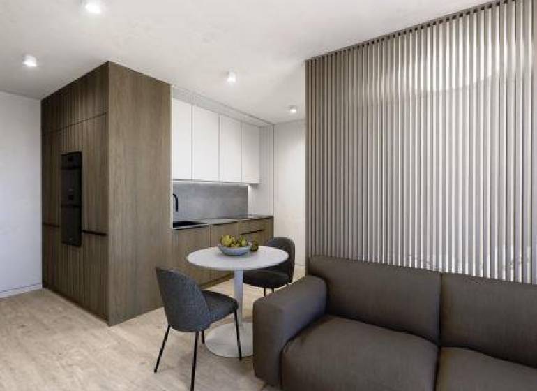 1 izbový byt 54,57 m2 poschodie 2, na predaj novostavba Martin Tomčany - vizualizácia