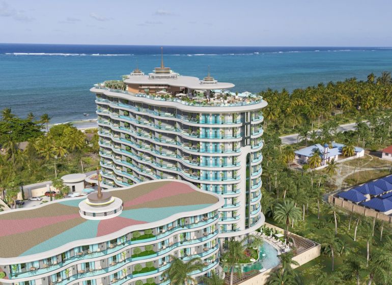 Predaj garsónky, Paje, Zanzibar - Paje ponúka pobyt v plážovom komplexe s výhľadom na oceán.