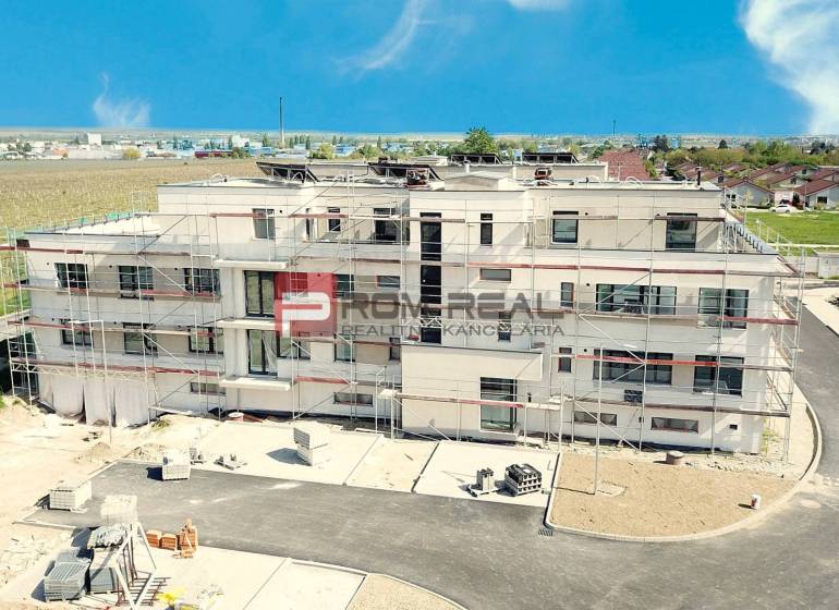 PREDAJ 3i byt, 65 m2, Prémiová novost. Zelené Nivy, Pezinok - Stavba bytového domu na Limbašskej ceste v Pezinku, pripravená pre 3-izbové byty.