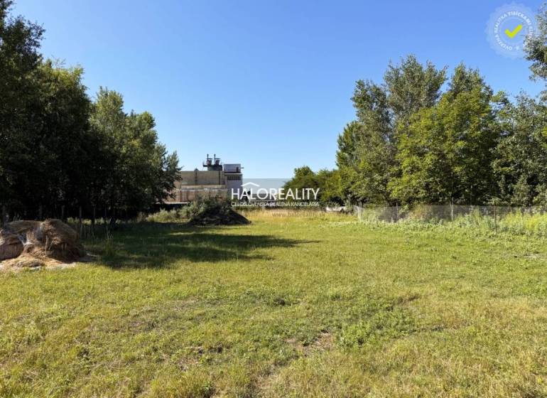 Predaj, pozemok pre rodinný dom   3788 m2 Veľký Mede... - Zelený pozemok určený na bývanie vo Veľkom Mederi, obklopený stromami a trávou.
