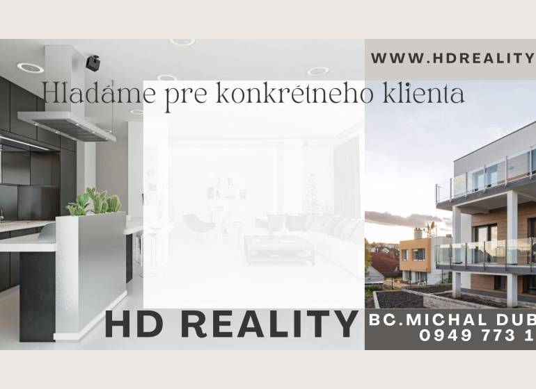 Kúpa rodinného domu, Senec - V rodinnom dome moderná kuchyňa a v Šamoríne dvojposchodový dom s balkónom.