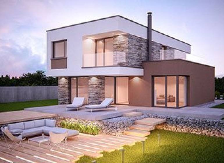 KÚPA RD V LIMBACHU - Rodinný dom na ulici Limbach zobrazený na reklamnom baneri Orin Real.