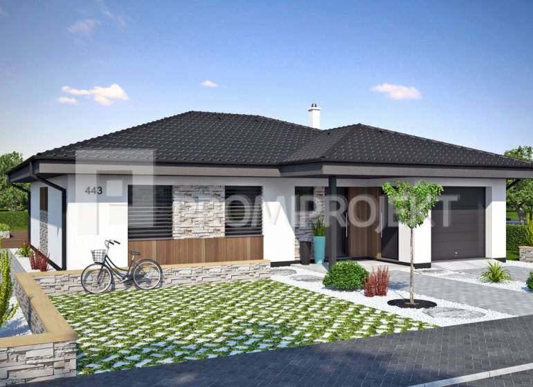 Ideálny pozemok pre váš rodinný dom v lokalite Kamenný mlyn - Rodinný dom s kamennými detailmi na pozemku pre bývanie na Višňovej ulici v Trnave.