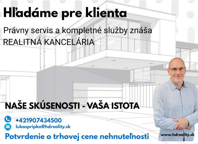 Kúpa, 3-izbový byt v meste Poprad - Inzerát realitnej kancelárie s kontaktom na sprostredkovateľa a logom HD Reality.