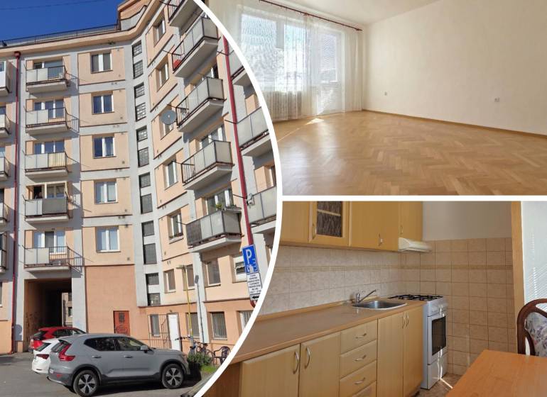 Predaj - 3 izbový byt,  69 m2, balkón,  ul.ČSA, KE - Staré Mesto - Bytový komplex na ČSA v Košiciach s výhľadom na 3-izbový byt. Podlaha s dreveným dekorom.