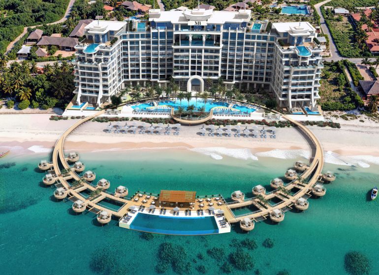 Predaj 2-izbového bytu, Zanzibar - Luxusný rezort v Paje s unikátnou architektúrou a súkromnými plážovými altánkami.
