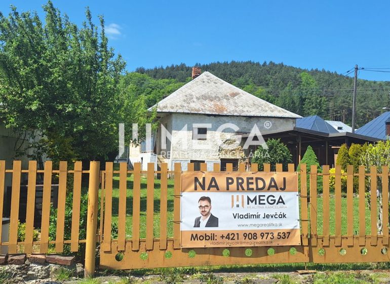 ZNÍŽENÁ CENA -  NA PREDAJ Dom v obci Kochanovce - Rodinný dom na predaj v obci Kochanovce stojí za plotom so zeleňou.
