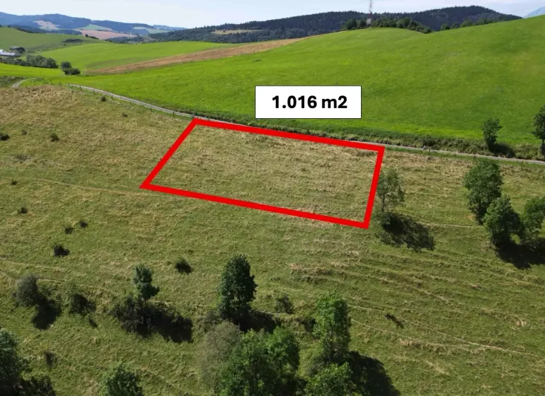 Vyšné Ružbachy – 1.016 m2 POZEMOK na CHATKU – Predaj - Krásna prírodná lokalita s pozemkom 1 016 m² v blízkosti Starej Ľubovne, Zvláštne nehnuteľnosti.