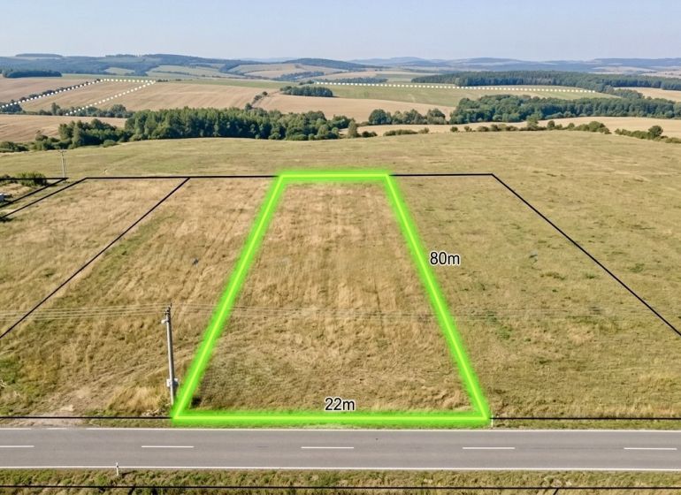 PREDAJ: STAV. POZEMOK; 1776 m2; DUDINCE-Hokovce; 43.000 €  - Pozemky v Hokovciach ponúkajú výhľad na okolitú krajinu, ideálne pre bývanie.