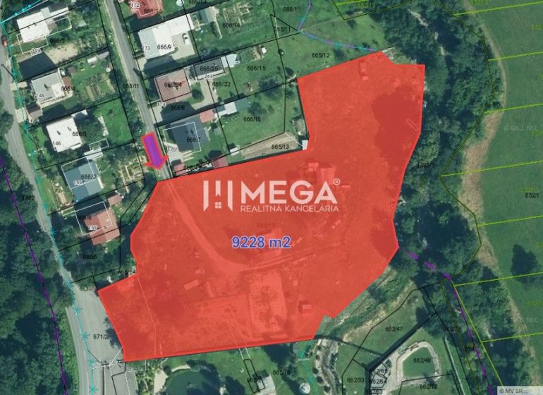 Rozsiahly a rovinatý pozemok s vynikajúcim prístupom pri Humennom na p - Pozemok pre komerčné účely, 9228 m², nachádzajúci sa na Ptičie časť Podskalka.