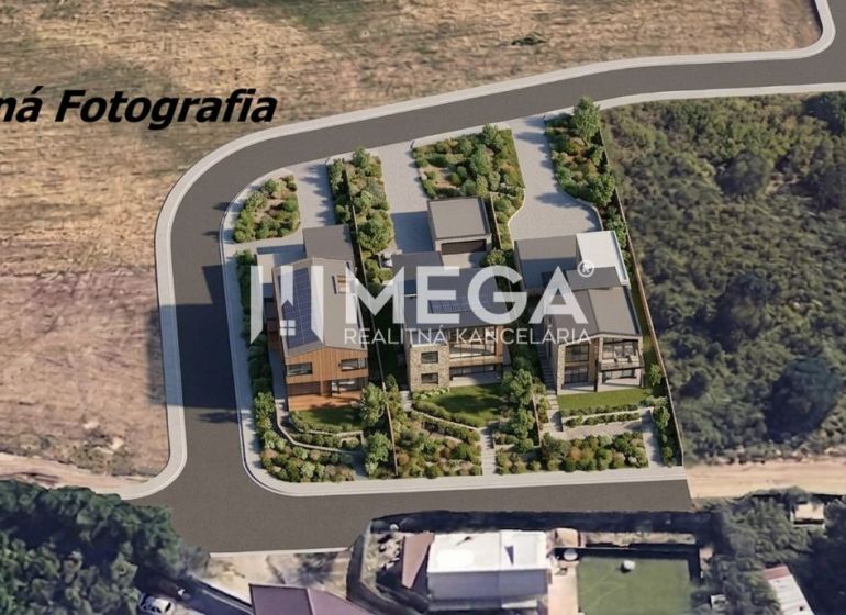 NA PREDAJ: Investičný pozemok s potenciálom pre 3 rodinné domy – Košic - Vizualizácia rezidenčného projektu v oblasti Košice IV, Rešov majer, pre Pozemky - bývanie.