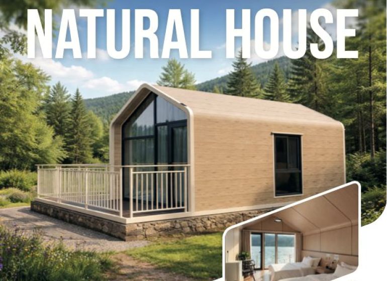 NUERA I PREDAJ - Montovaný domček za pár dní, NATUR HOUSE - Chata na predmestí Bratislava - Ružinov, Súkennícka, obklopená zeleňou s moderným dizajnom.