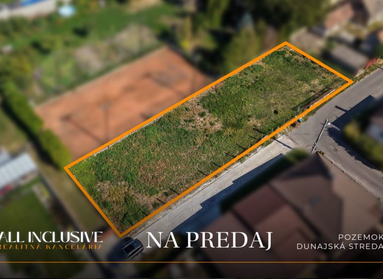 Na predaj staveb. pozemok v Dun. Strede - Malé Blahovo - Pozemok na predaj v Dunajskej Strede, Malé Blahovo, vhodný pre bývanie.