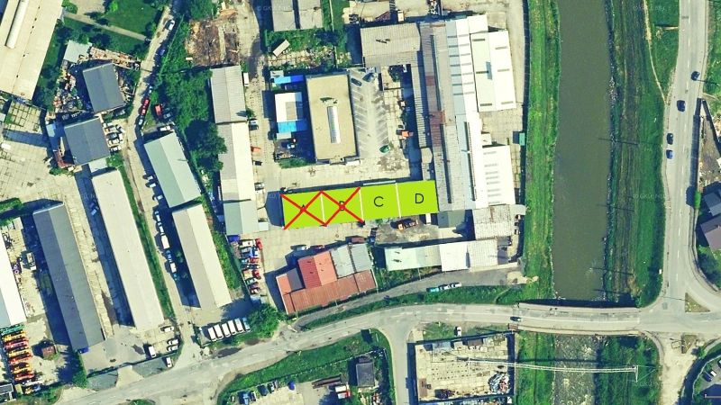 PRENAJATÉ - 2 x 200 m² SKLADOVÝ PRIESTOR, RAMPOVÁ, KE - PRENÁJOM Skladový priestor Košice, Rampová