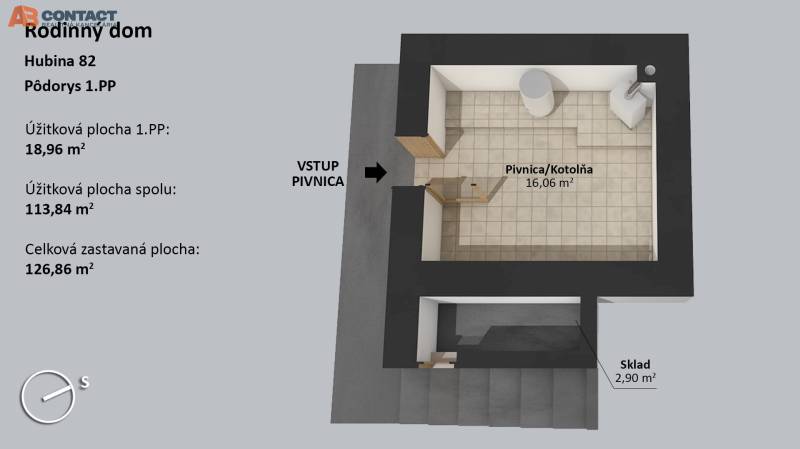 Romantický pozemok s pôvodným domom v obci Hubina - Hubina 1PP