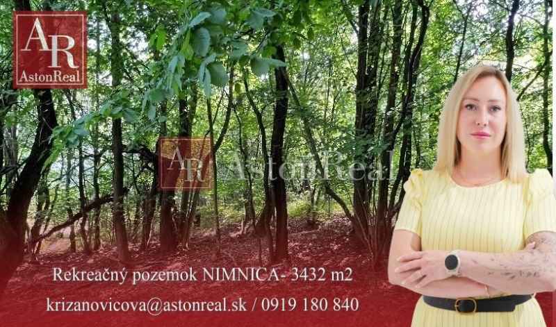 Na predaj Rekreačný pozemok v blízkosti Púchova- 3432 m2